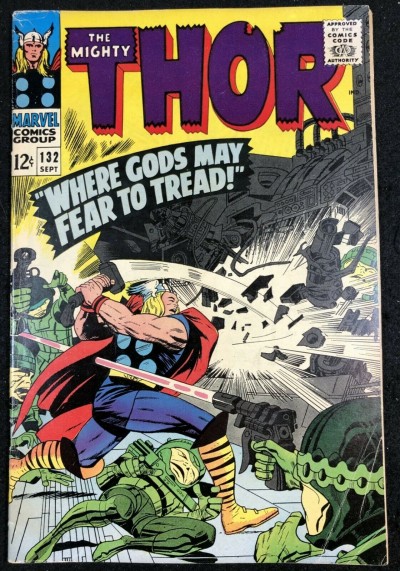 Thor (1966) #132 FN+ (6.5) 1st app Ego