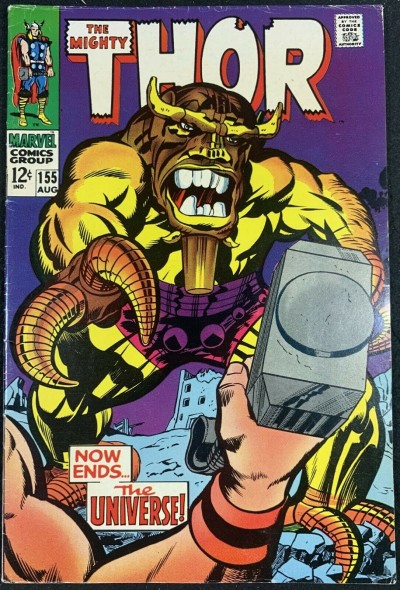 Thor (1966) #155 FN/VF (7.0) Vs Mangag