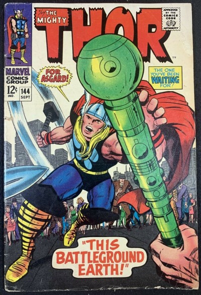 Thor (1966) #144 VG+ (4.5) Vs Enchasters Pat 2 of 2