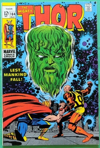 Thor (1966) #164 VF- (7.5) 3rd Brief App of Warlock
