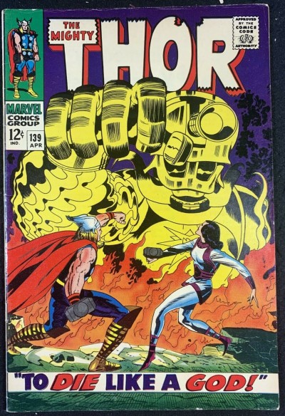 Thor (1966) #139 FN/VF (7.0) Vs Ulik