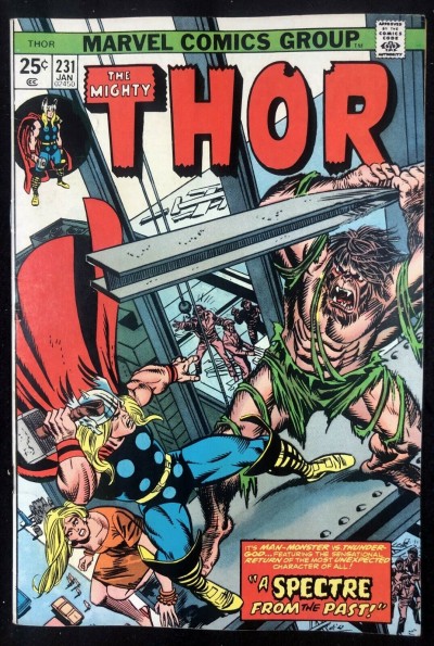 Thor (1966) #231 VF- (7.5) Hercules App