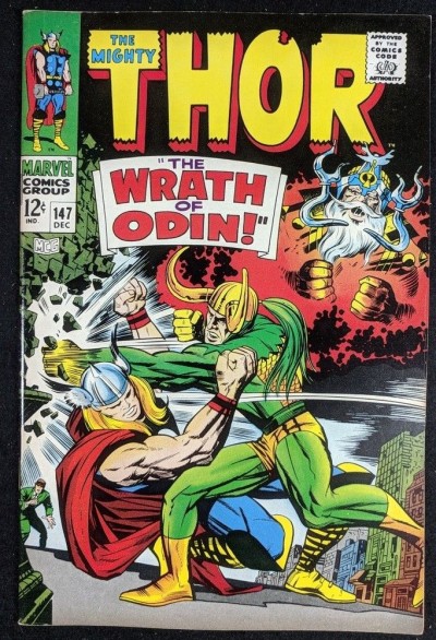 Thor (1966) #147 VF (8.0) Inhumans origin part 2 of 7 Loki cover