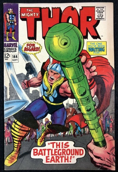Thor (1966) #144 FN (6.0) versus Enchanters