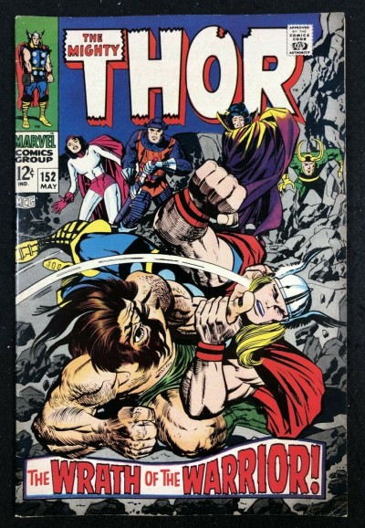 Thor (1966) #152 FN/VF (7.0) vs Destroyer & Ulik Inhumans origin part 7 of 7