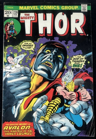 Thor (1966) #220 VG/FN (5.0) Saga of the Black Stars pt 3 of 3