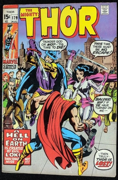 Thor (1966) #179 VG (4.0) 