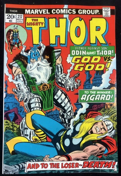 Thor (1966) #217 VF+ (8.5) Vs Odin