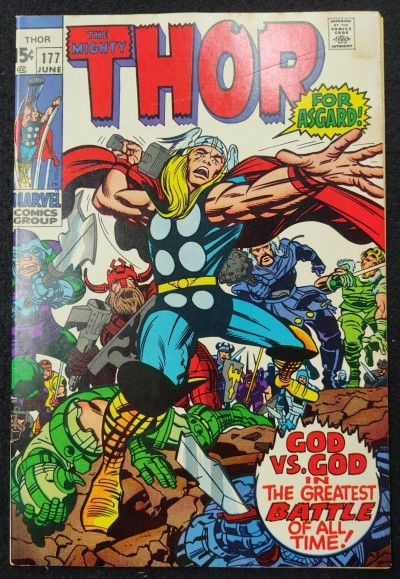 Thor (1966) #177 FN- (5.5) 1st Appearance Igron Jack Kirby