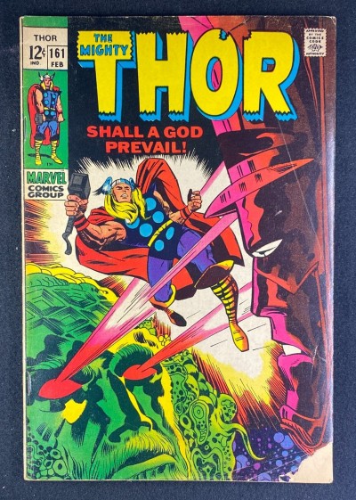 Thor (1966) #161 GD (2.0) Galactus Ego, The Living Planet Jack Kirby Cover & Art