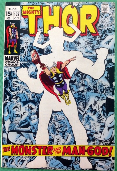 Thor (1966) #169 VF- (7.5) origin of Galactus