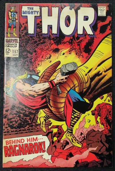 Thor (1966) #157 FN/VF (7.0) 1st Appearance Guntharr Jack Kirby Cover & Art
