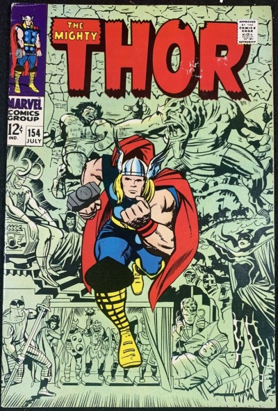 Thor (1966) #154 FN/VF (7.0) 1st App Mangag