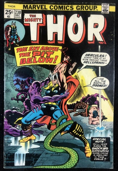 Thor (1966) #230 FN- (5.5) Hercules App