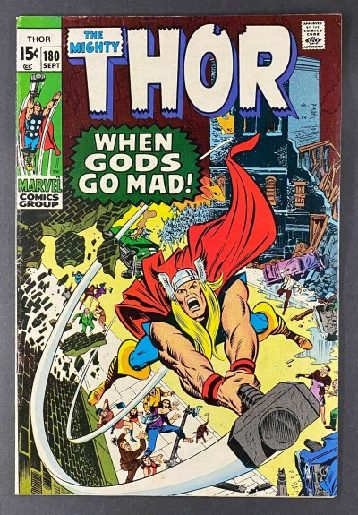 Thor (1966) # 180 FN/VF (7.0) Neal Adams Art