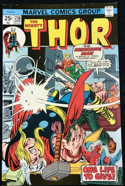 Thor (1966) #236 FN/VF (7.0) vs Absorbing Man