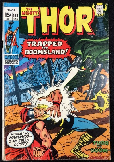 Thor (1966) #183 GD/VG (3.0) vs Dr Doom part 2 of 2