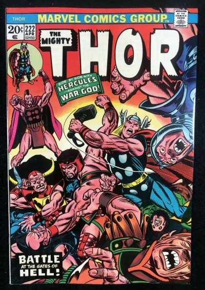 Thor (1966) #222 VF (8.0) With Hercules & Pluto War God