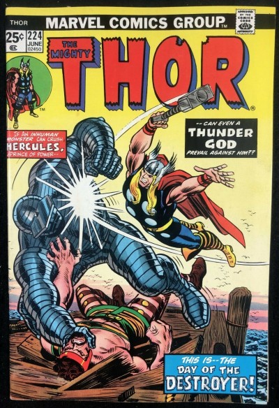 Thor (1966) #224 FN (6.0) Vs Destroyer