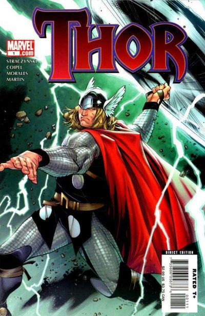 Thor (2007) #1 VF/NM Oliver Coipel Regular Cover