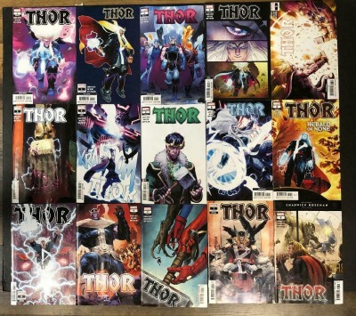Thor (2020) #s 1 2 3 4 5 6 7 8 1st 2nd 3rd 4th Printing Lot 15 Books Donny Cates