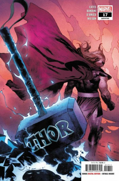 Thor (2020) #17 VF/NM Oliver Coipel Cover