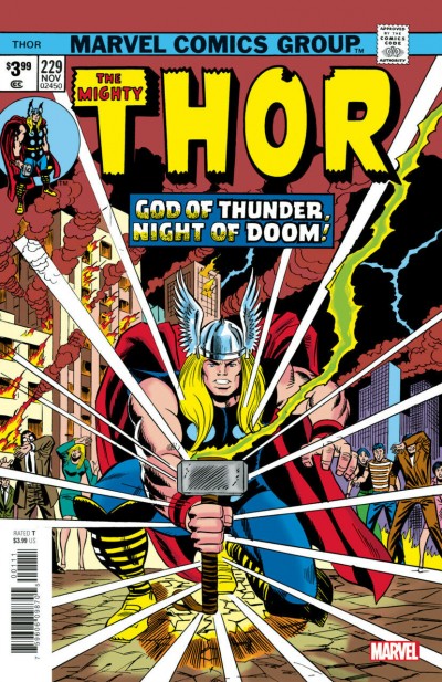 Thor #229: Facsimile Edition (2020) Reprint Wolverine Appearance