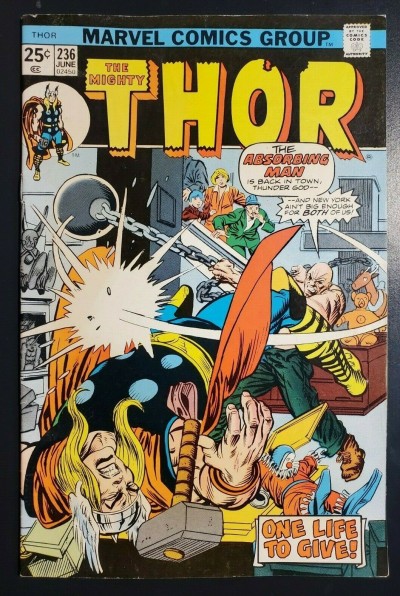 Thor 236 (1975) VG/FN (5.0) Absorbing Man |