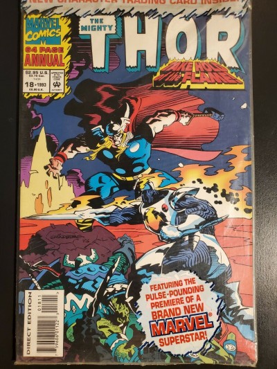 Thor Annual #18 (1993) 1st Lady Loki Appearance Key book Sealed Polybagged NM|