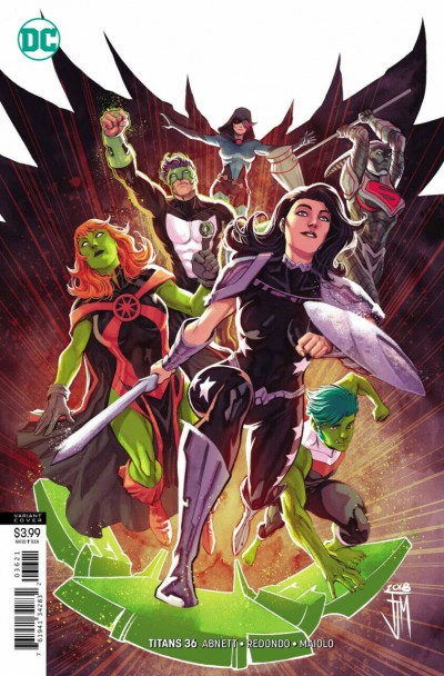 Titans (2016) #36 VF/NM Francis Manapul Variant Cover DC Universe