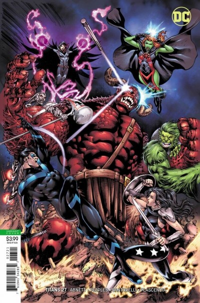Titans (2016) #27 VF/NM Jose Luis Variant Cover DC Universe