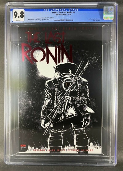 TMNT: The Last Ronin (2020) #1 CGC 9.8 2nd Print Thank You Variant (3804288012)