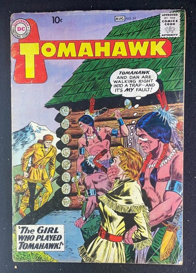 Tomahawk (1950) #69 VG (4.0) Dick Dillin Cover Fred Ray Art