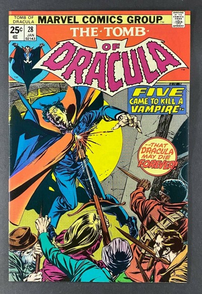 Tomb of Dracula (1972) #28 VF+ (8.5)  Gene Colan Gil Kane Art