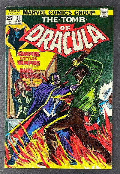 Tomb of Dracula (1972) #21 VF/NM (9.0) John Romita Sr Gene Colan Art