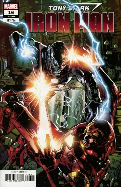 Tony Stark: Iron Man (2018) #16 VF/NM Mike Deodato, Jr. Variant Cover
