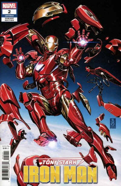 Tony Stark: Iron Man (2018) #2 VF/NM Mark Brooks Variant Cover