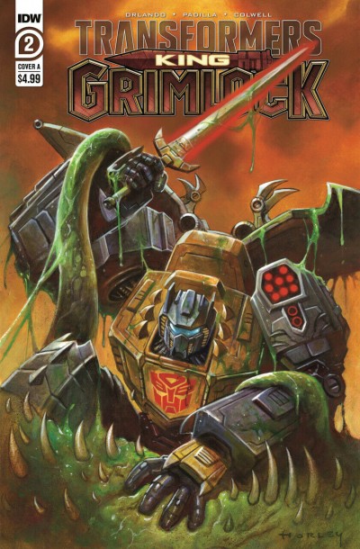 Transformers: King Grimlock (2021) #2 VF/NM Alex Horley Cover IDW