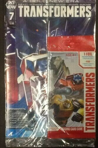 Transformers (2019) #7 VF/NM Christian Ward Cover A Sealed with Card IDW