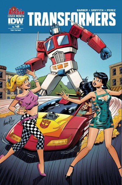 Transformers (2014) #48 VF/NM-NM Archie Cover Month Subscription Cover IDW