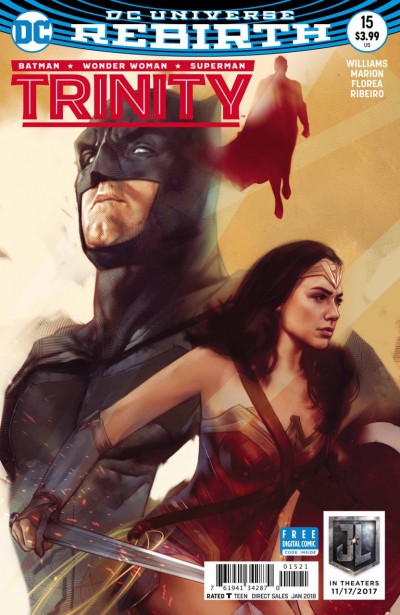 Trinity (2016) #15 VF/NM Ben Oliver Cover DC Universe Rebirth 