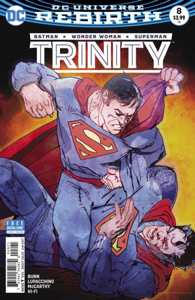 Trinity (2016) #8 VF/NM Sienkiewicz Cover DC Universe Rebirth 