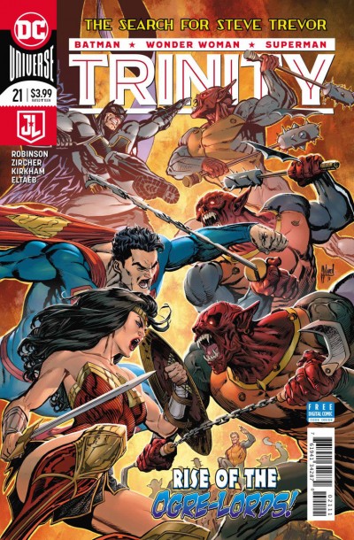 Trinity (2016) #21 VF/NM Guillem March Cover DC Universe