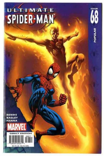 ULTIMATE SPIDER-MAN #68 NM HUMAN TORCH