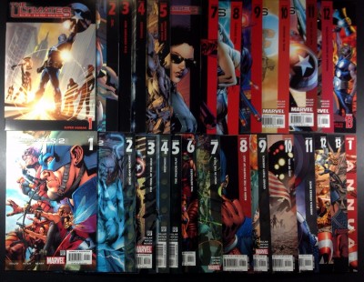Ultimates (2002) 1-13 & Ultimates 2 (2005) 1-13 two complete sets Mark Millar