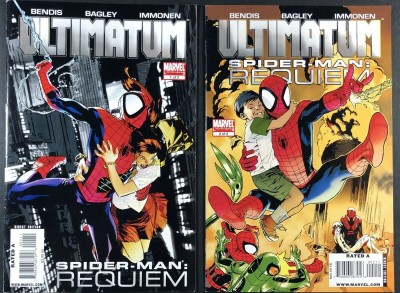 Ultimatum Spider-Man Requiem (2009) #1 & 2 VF/NM (9.0) Complete 2 issue set