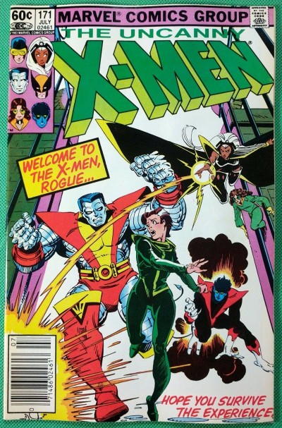Uncanny X-men (1981) #171 VF+ (8.5) Rogue joins the Morlocks