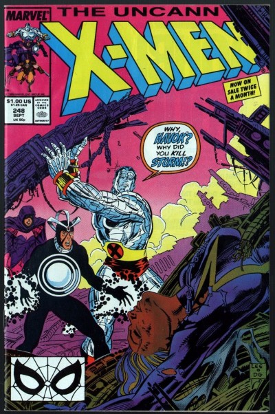 Uncanny X-Men (1963) #248 FN (6.0) 1st Jim Lee art in title