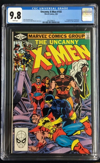 Uncanny X-Men (1963) #155 CGC 9.8 1st app of the Brood (2062548010) 