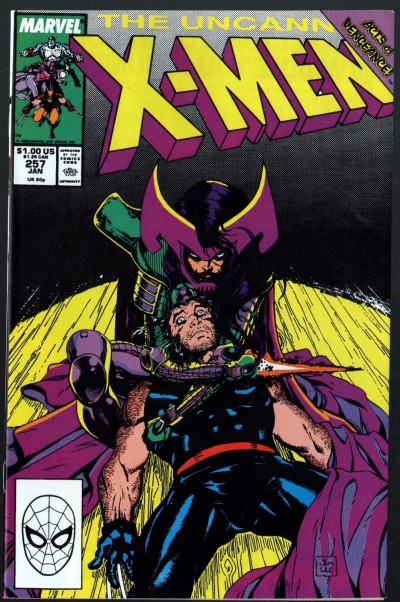 Uncanny X-Men (1963) #257 NM- (9.2) 2nd appearance Psylocke Jim Lee art